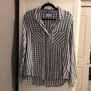 Gingham button down